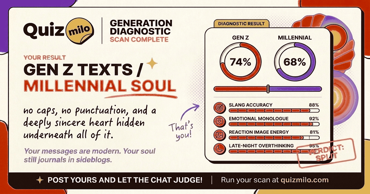Gen Z Texts / Millennial Soul